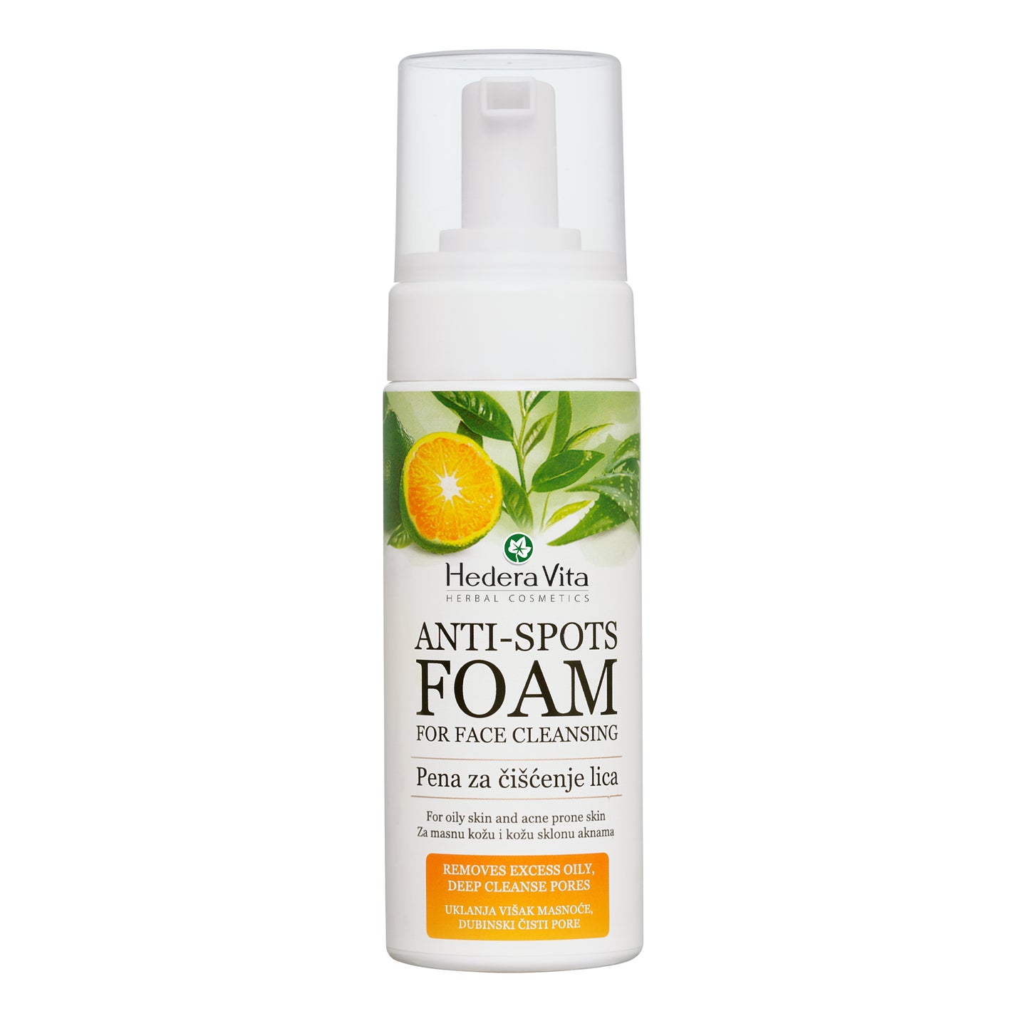 Anti-Spots – Gesichtsreinigungsschaum für fettige und zu Akne neigende Haut, 150ml