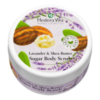 Earth to Skin – Zucker-Körperpeeling mit Lavendel und Shea Butter, 340g