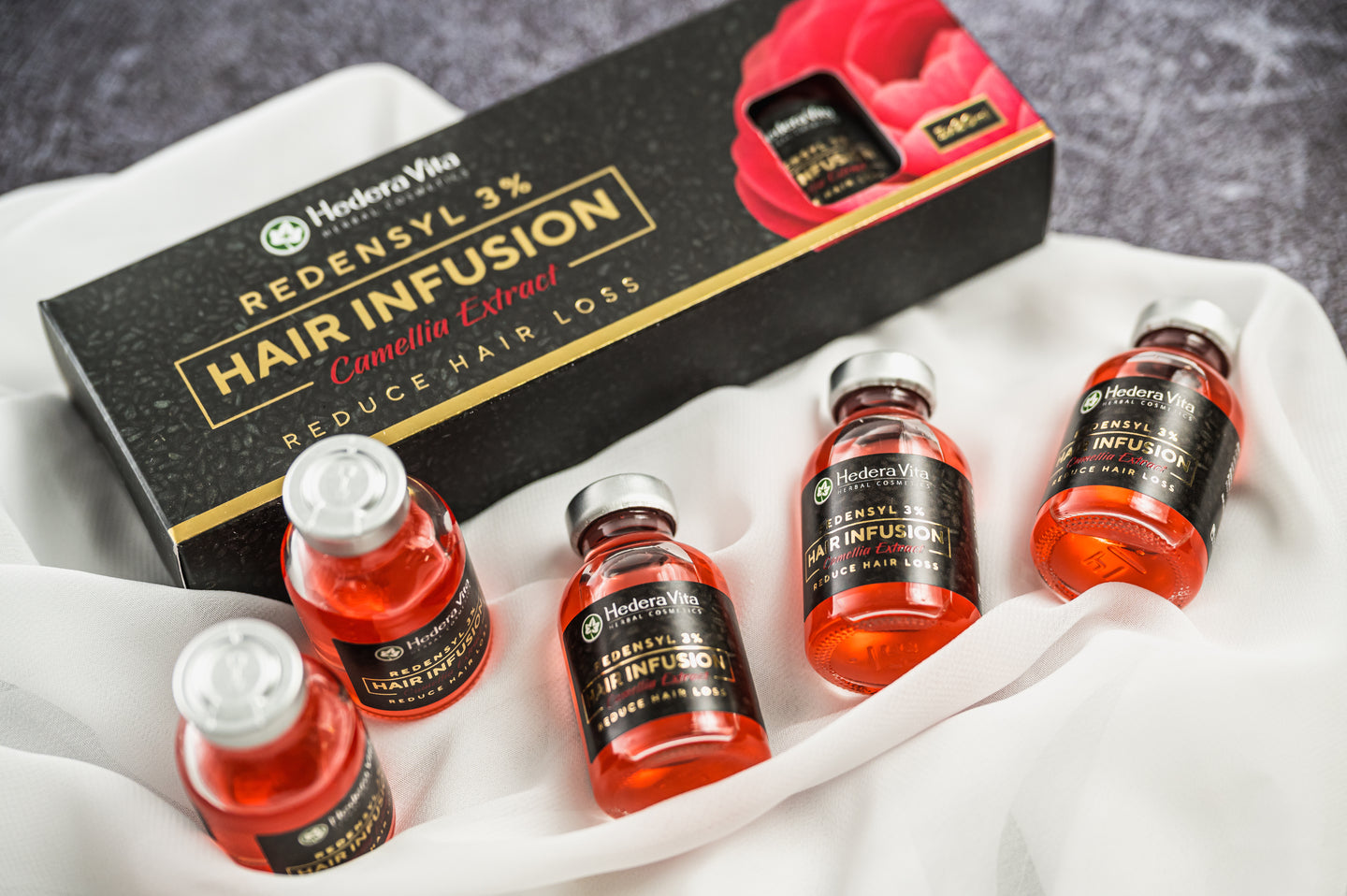Schwarzkümmel - Hair Infusion Haartreatment – Redensyl und Kamelie, 5x20ml