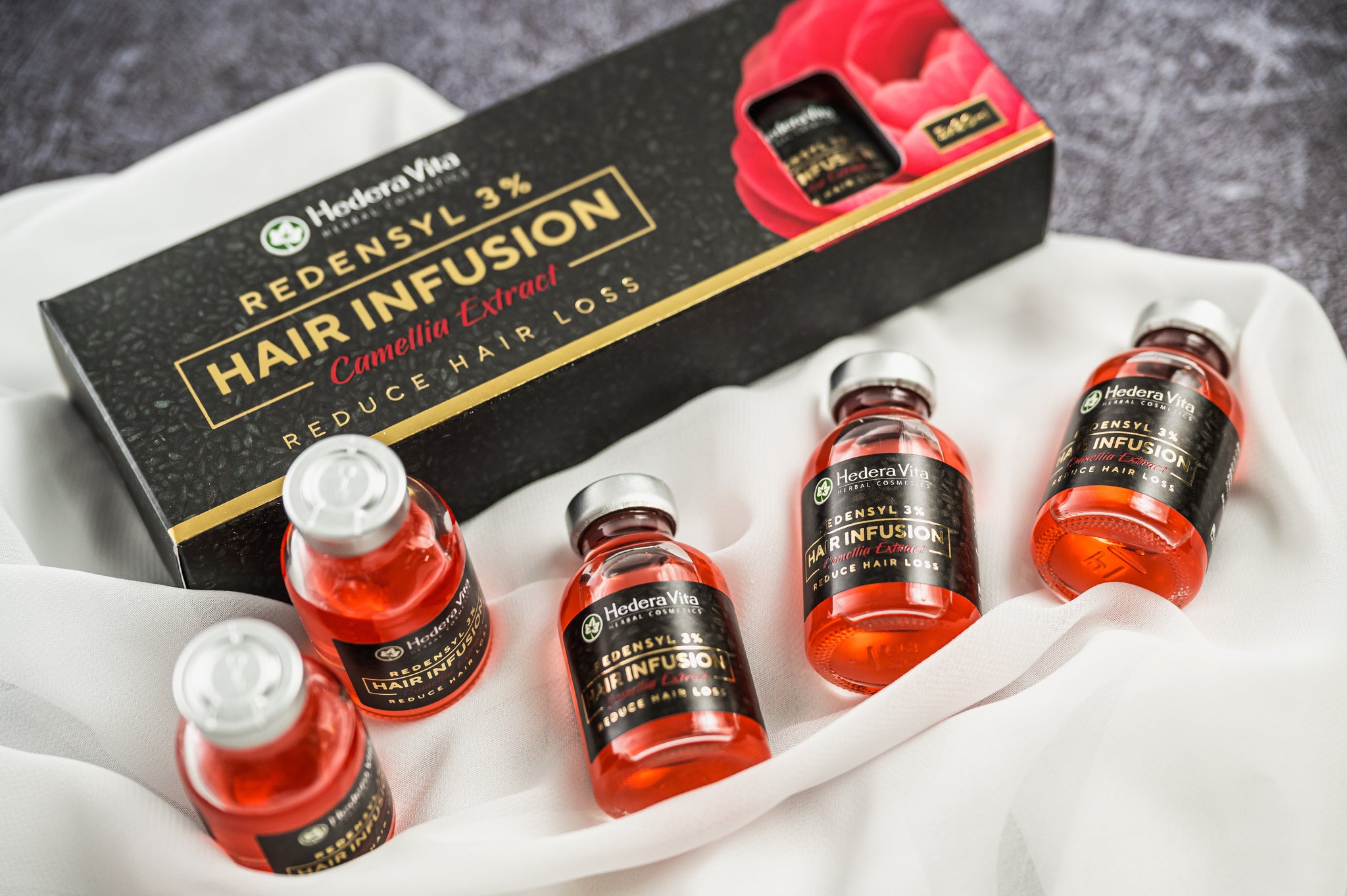 Schwarzkümmel - Hair Infusion Haartreatment – Redensyl und Kamelie, 5x20ml