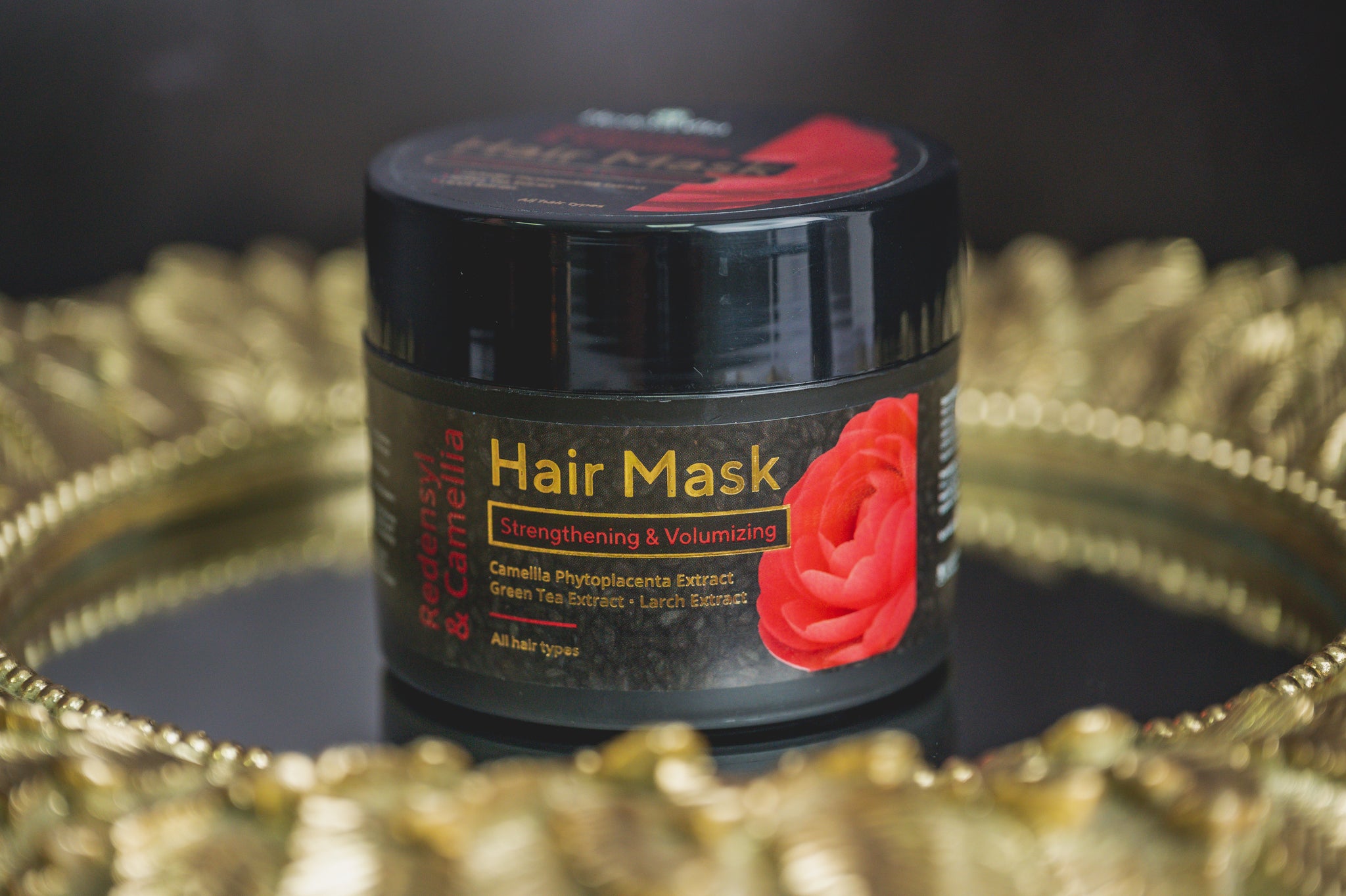 Schwarzkümmel - Haarmaske mit Redensyl und Kamelie, 200ml